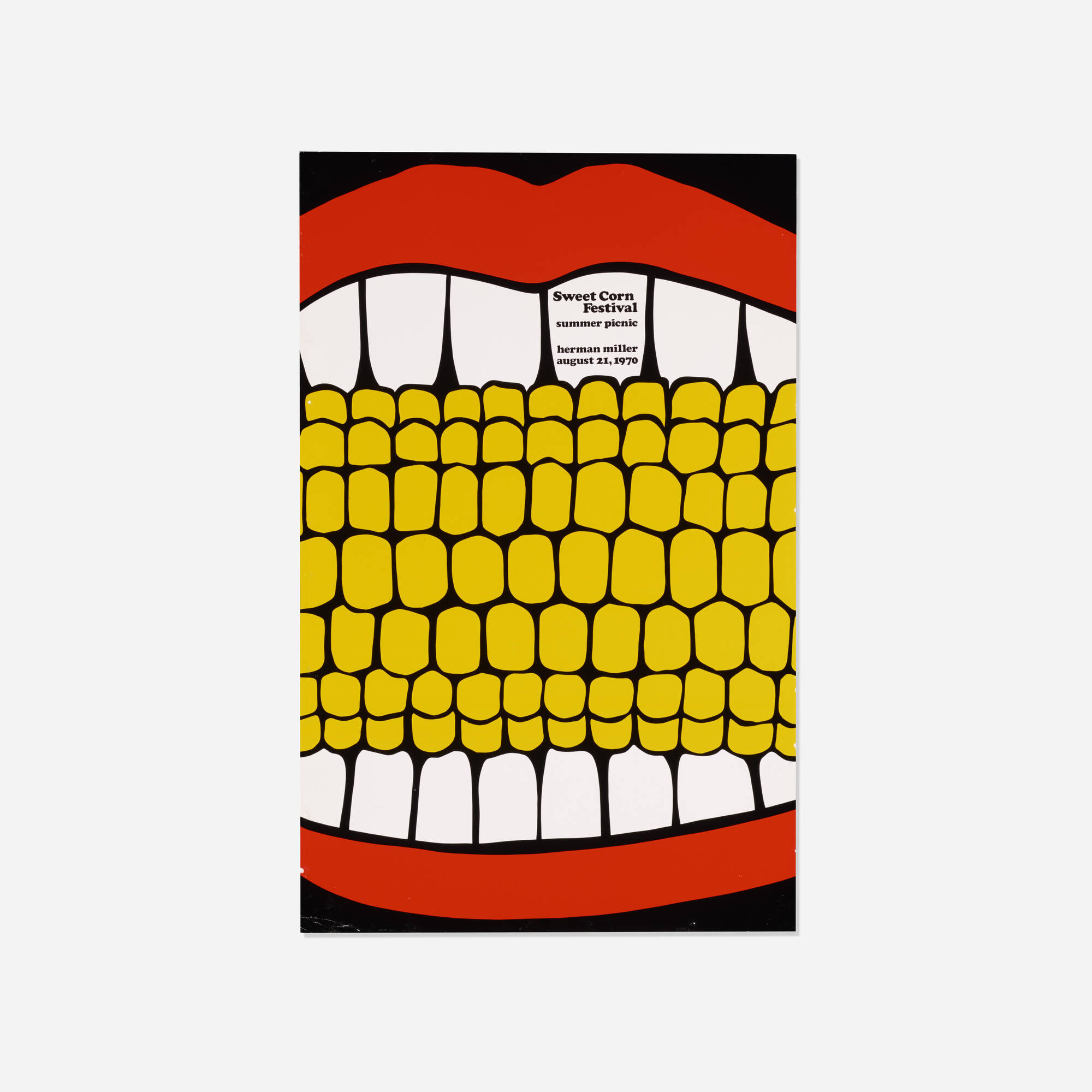 102: STEPHEN FRYKHOLM, Herman Miller Summer Picnic poster < American Design, 29 March 2018 < Auctions | Wright: Auctions of Art and Design 102: STEPHEN FRYKHOLM, Herman Miller Summer Picnic poster < American Design, 29 March 2018 < Auctions | Wright: Auctions of Art and Design
