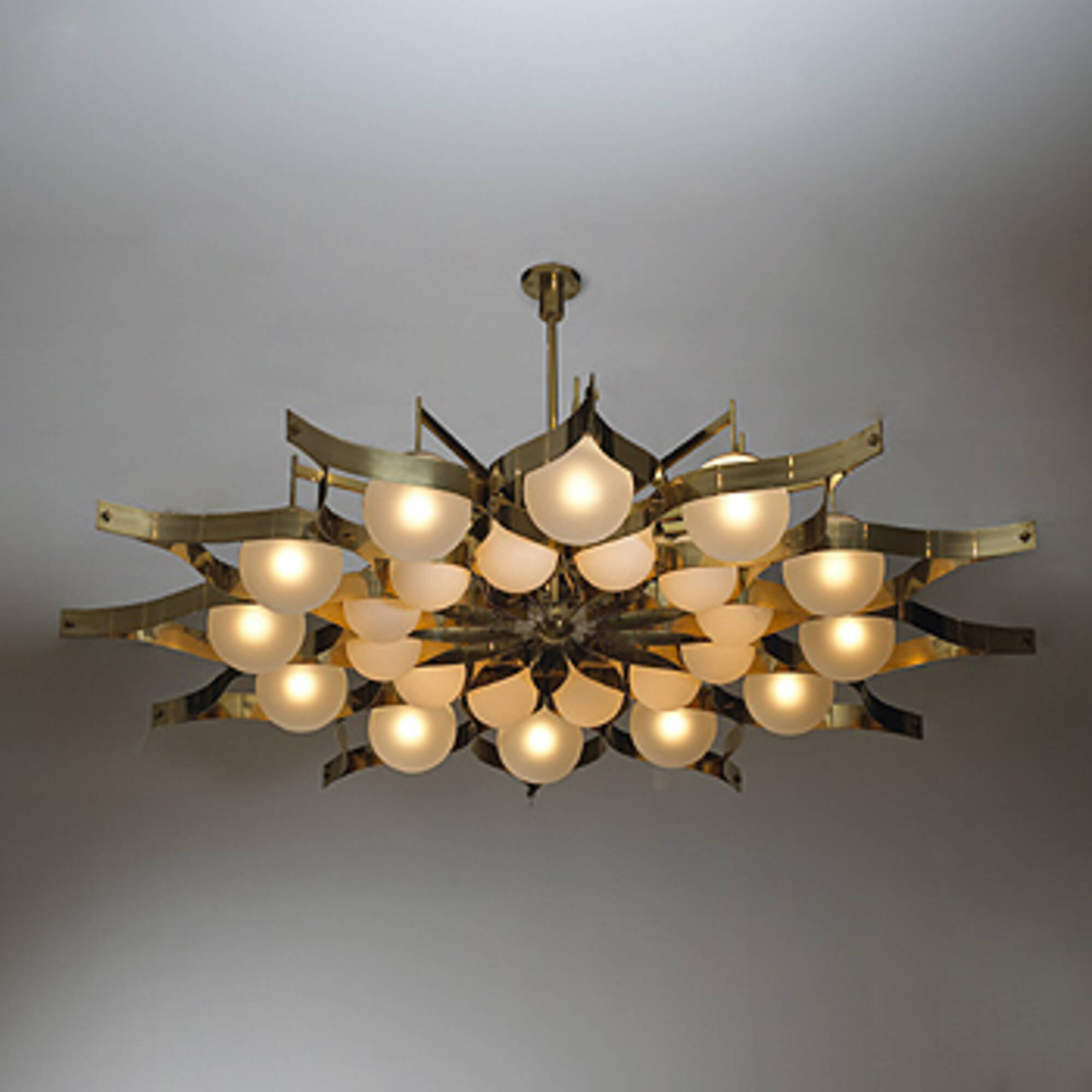104 GIO PONTI Chandelier Modern Design 28 March 2004 Auctions Wright Auctions of Art and Design