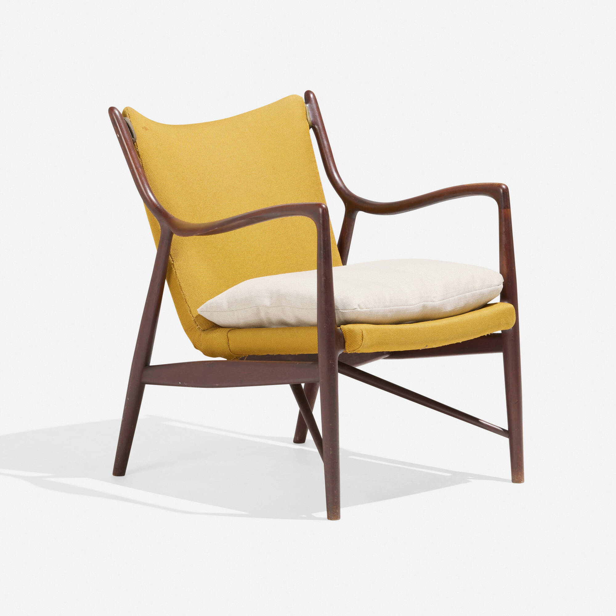114: FINN JUHL, Lounge chair, model NV-45 < Scandinavian Design, 7 November 2024 < Auctions | Wright: Auctions of Art and Design 114: FINN JUHL, Lounge chair, model NV-45 < Scandinavian Design, 7 November 2024 < Auctions | Wright: Auctions of Art and Design