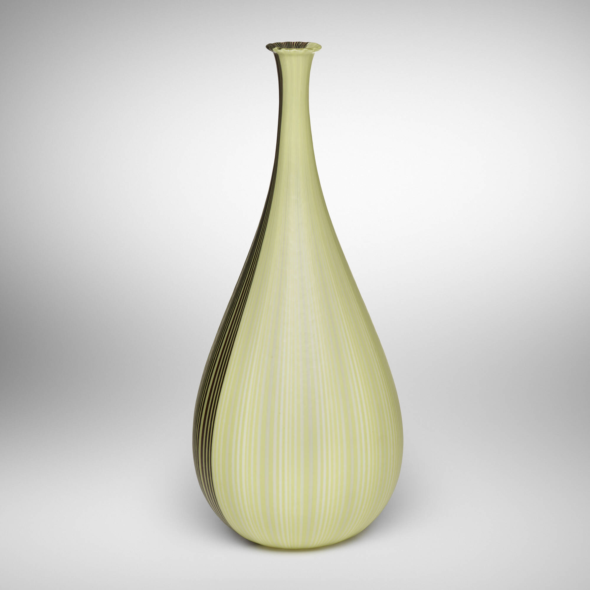 116: CARLO SCARPA, Rare Tessuto Battuto vase, model 3900 116: CARLO SCARPA, Rare Tessuto Battuto vase, model 3900