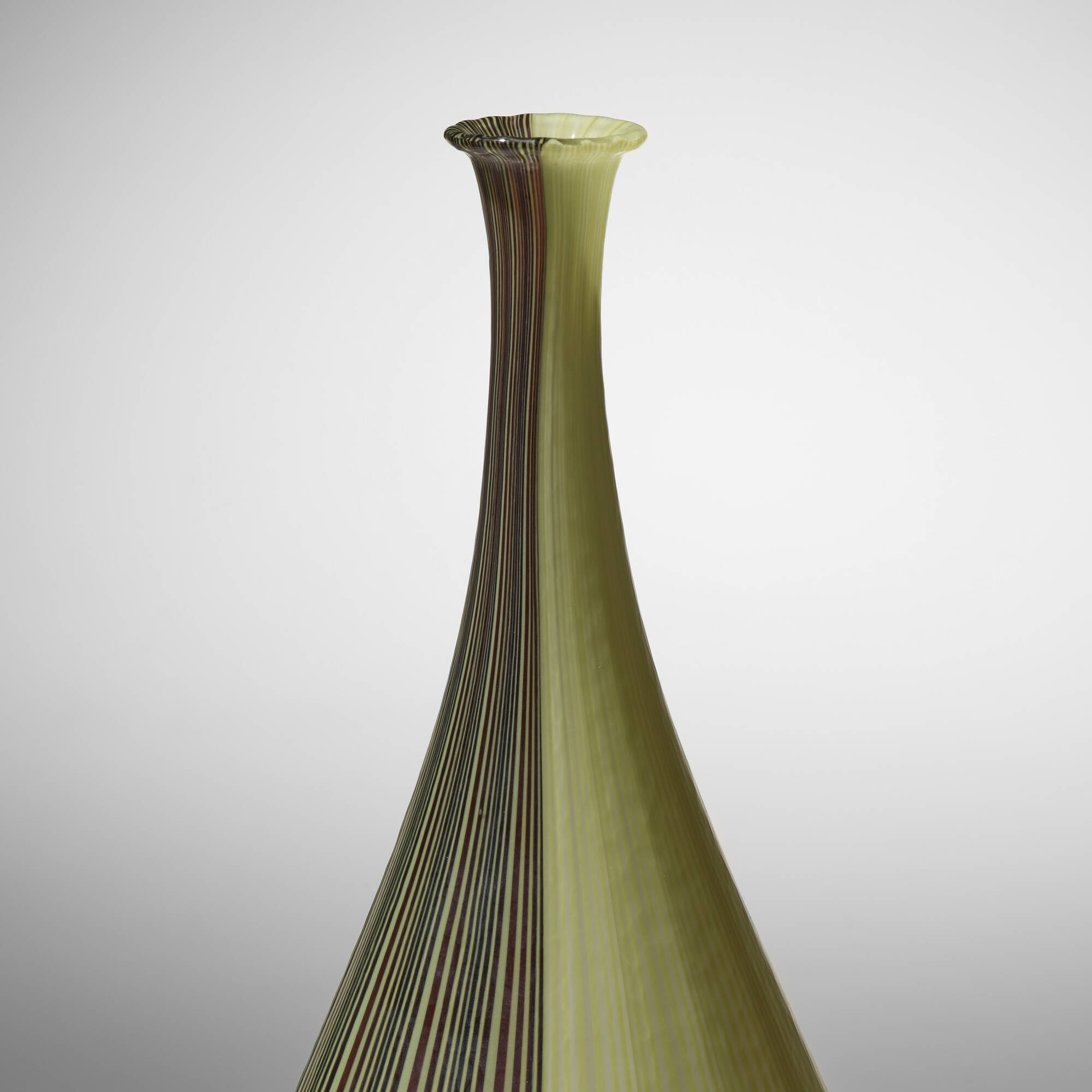 116: CARLO SCARPA, Rare Tessuto Battuto vase, model 3900 116: CARLO SCARPA, Rare Tessuto Battuto vase, model 3900