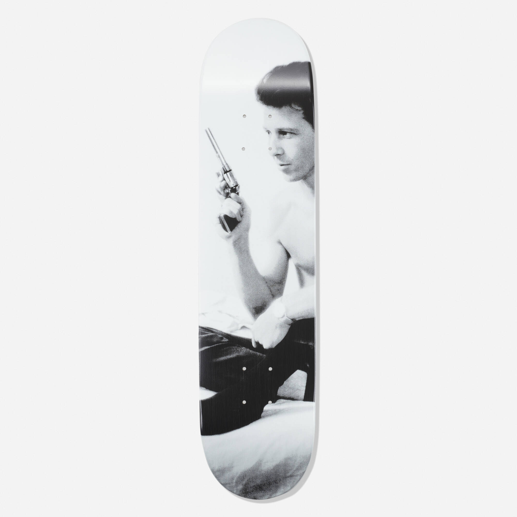 131: LARRY CLARK, Billy Mann, from Tulsa (1968) skateboard deck
