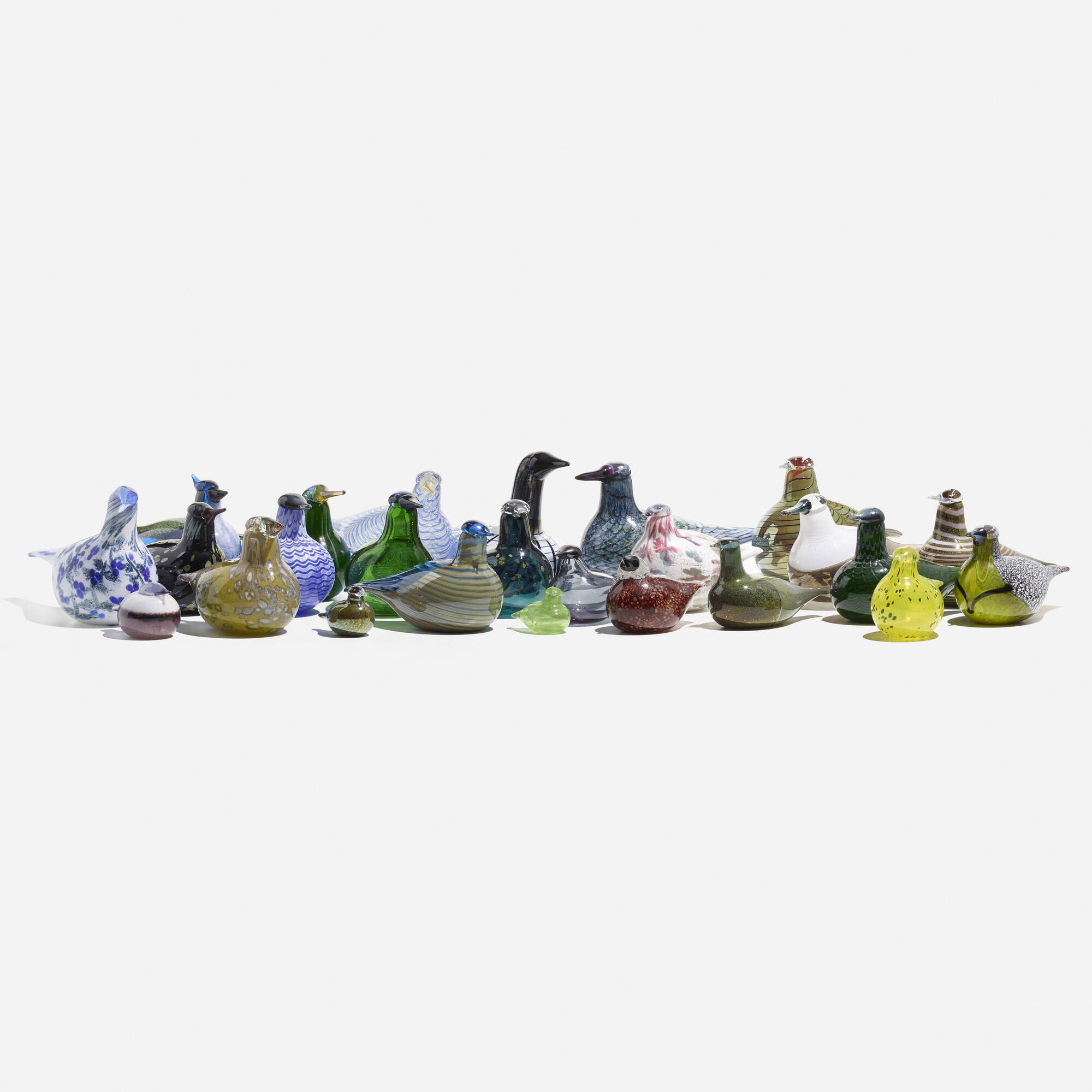 133: OIVA TOIKKA, Collection of twenty-five Birds < Scandinavian 133: OIVA TOIKKA, Collection of twenty-five Birds < Scandinavian