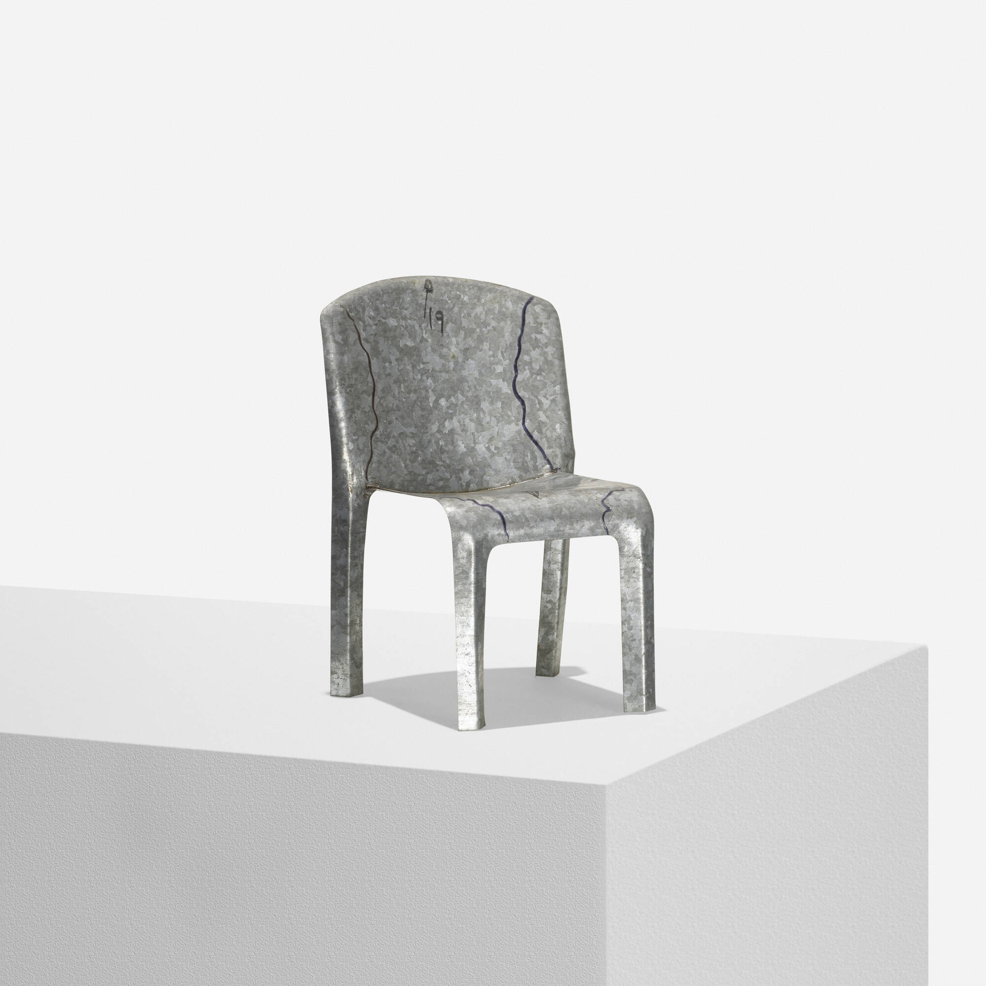 133 Richard Schultz Model For Sheet Metal Chair The Design