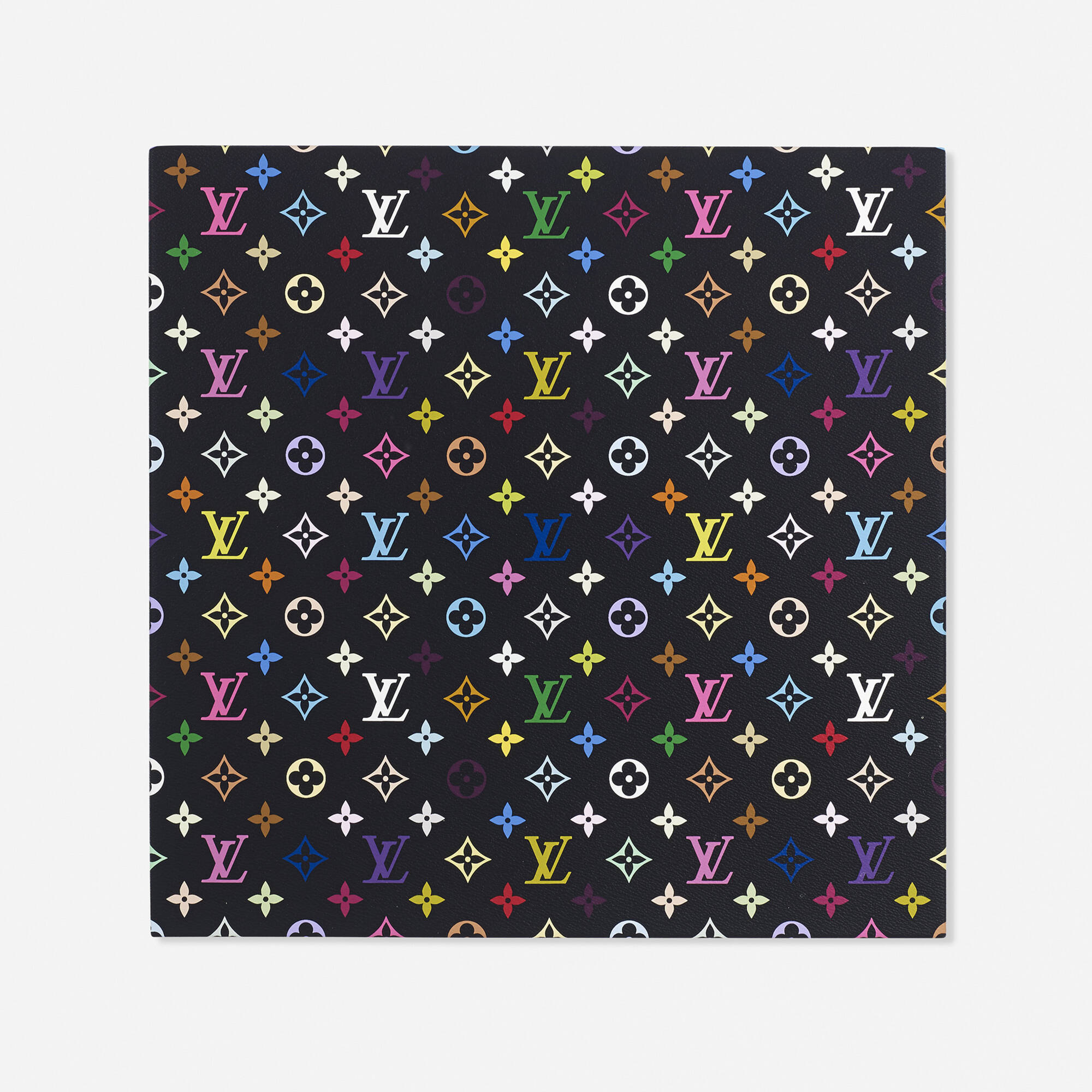 177: TAKASHI MURAKAMI AND LOUIS VUITTON, Monogram Multicolore - black