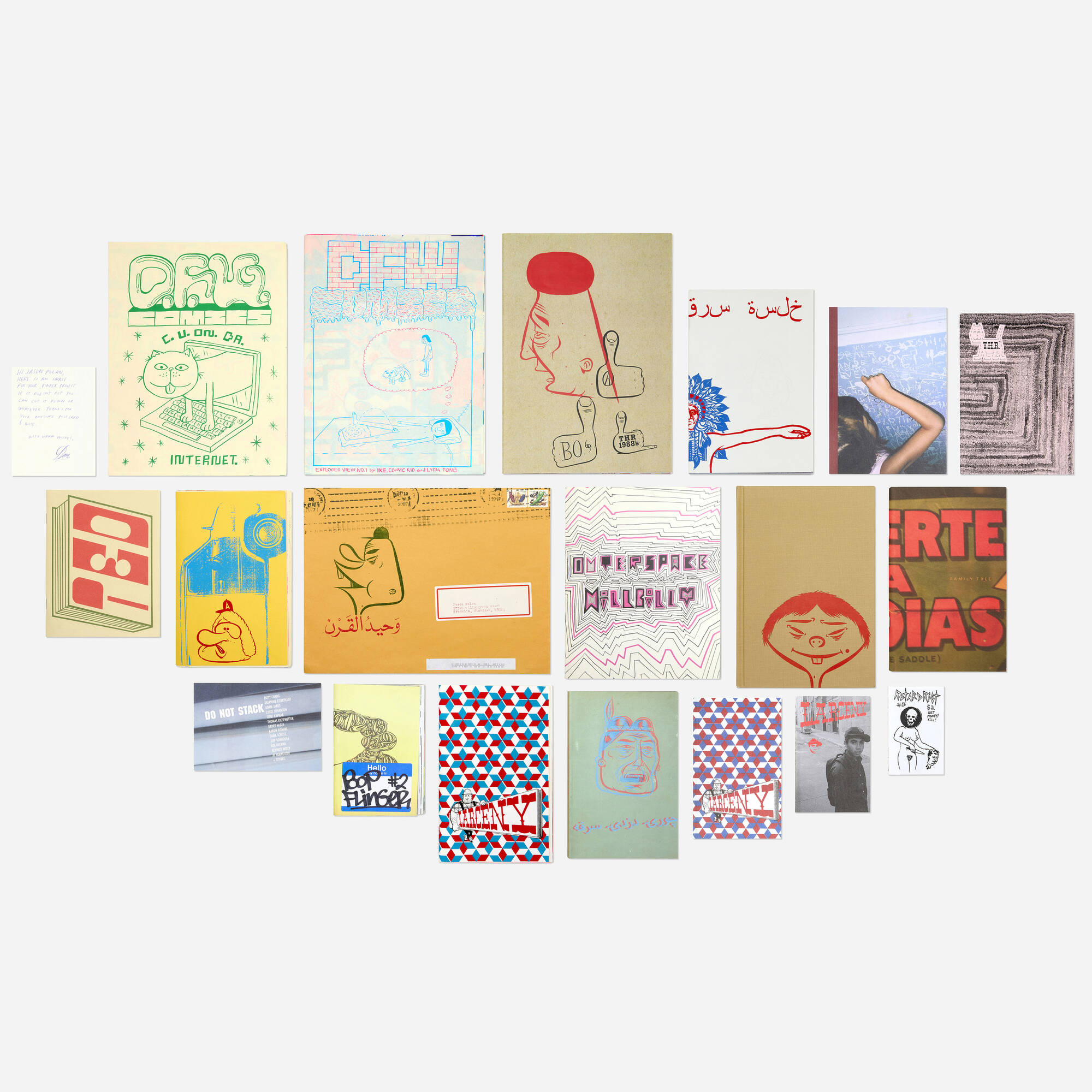 180: BARRY MCGEE, Zines, publications and ephemera, twenty < I Want to Know All of You: The Art & Collection of Jason Polan, 3 May 2024 < Auctions | Wright: Auctions of Art and Design 180: BARRY MCGEE, Zines, publications and ephemera, twenty < I Want to Know All of You: The Art & Collection of Jason Polan, 3 May 2024 < Auctions | Wright: Auctions of Art and Design