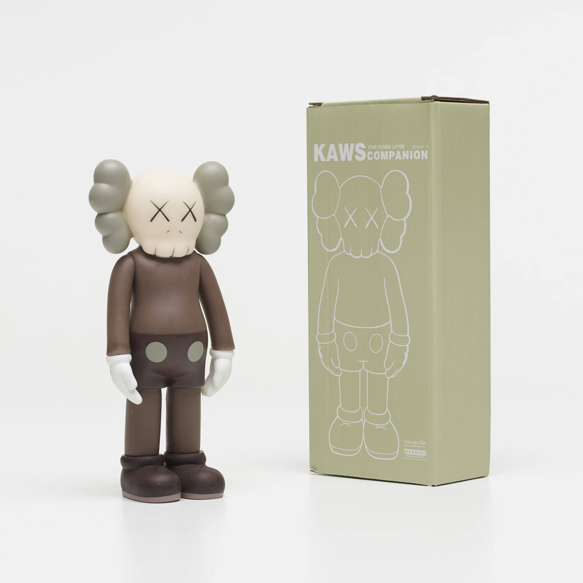 185: KAWS (BRIAN DONNELLY), Five Years Later Companion (Brown