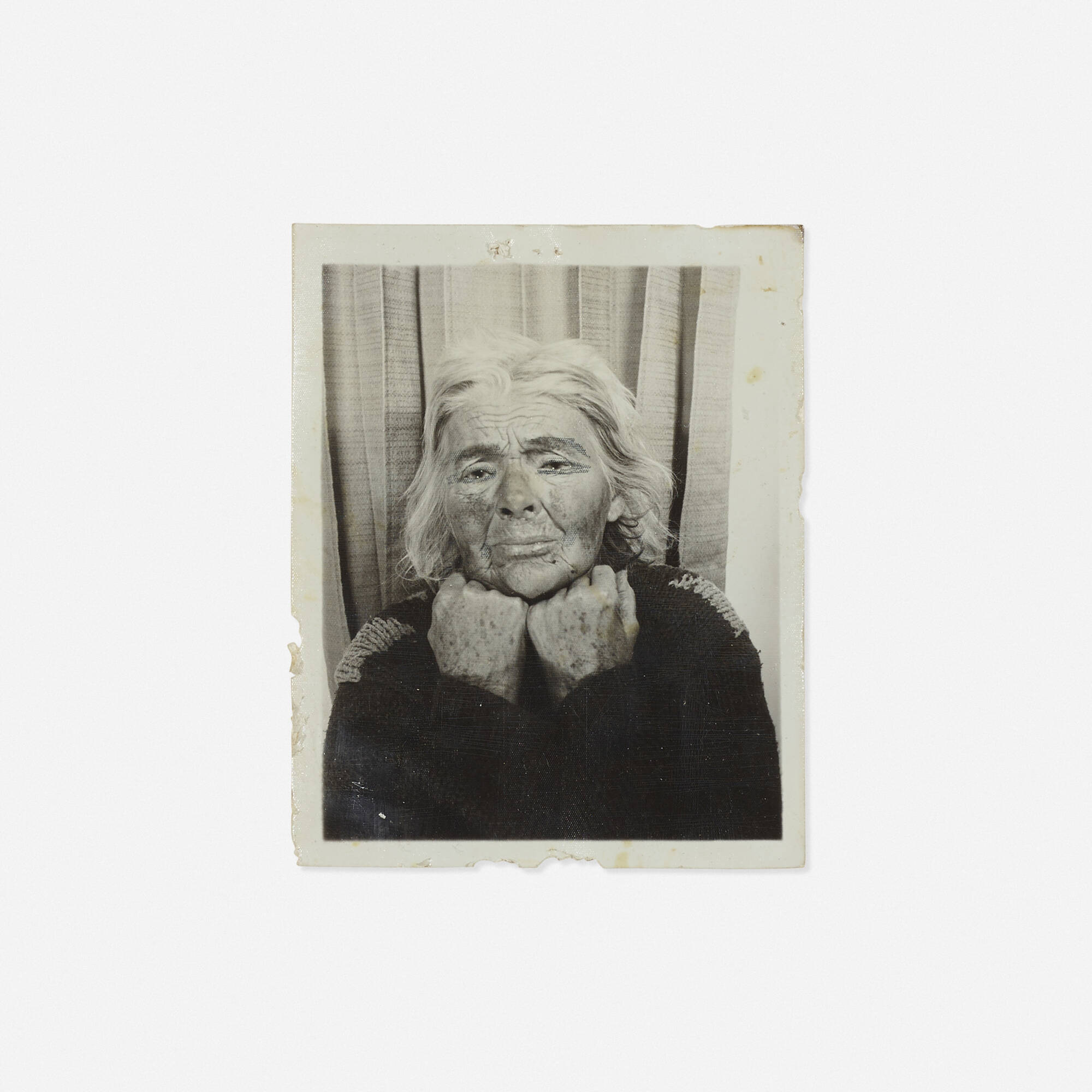 188: LEE GODIE, Untitled (photo booth self-portrait) < Post War &  Contemporary Art, 10 November 2021 < Auctions | Wright: Auctions of Art and  Design