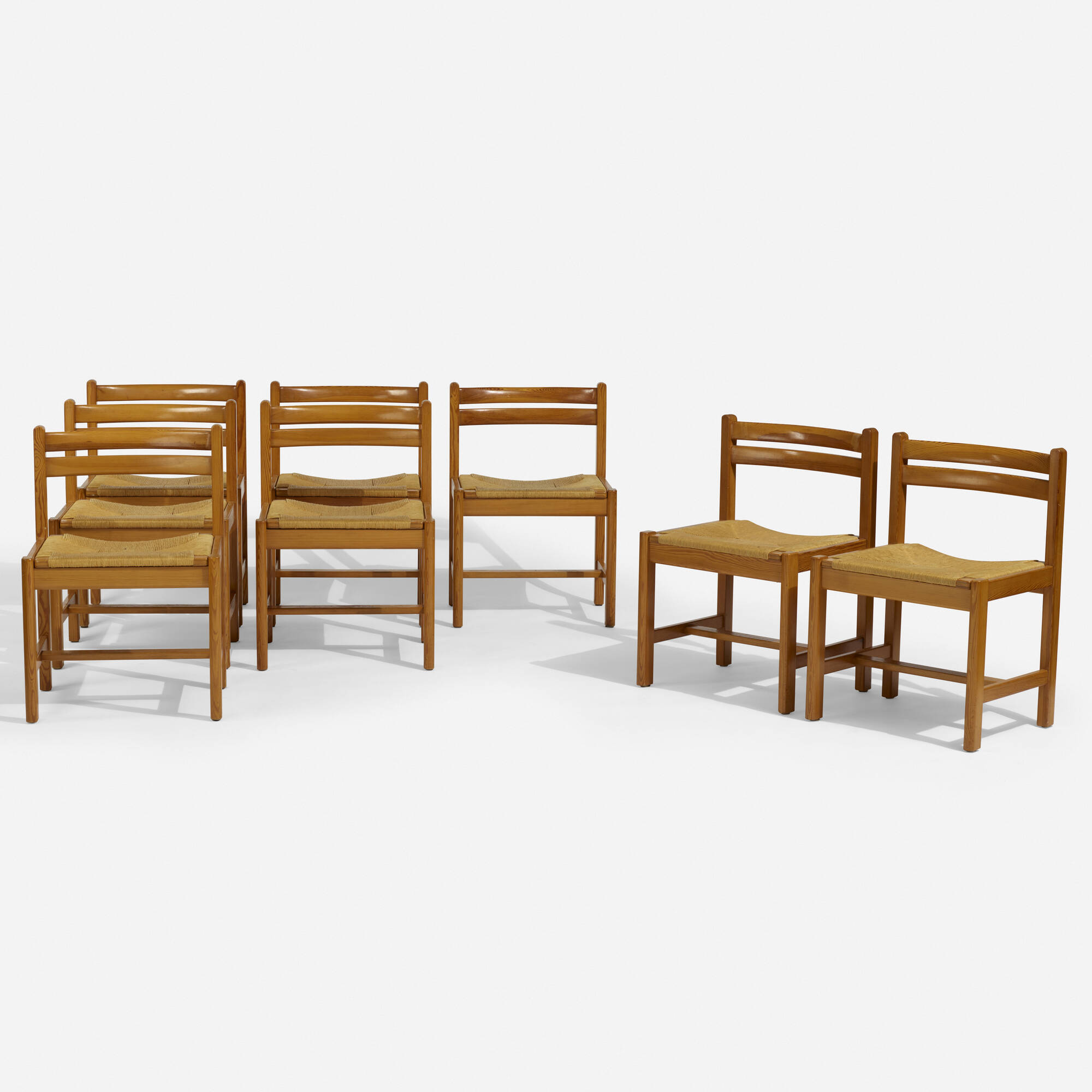 223 Borge Mogensen Asserbo Dining Chairs Set Of Eight Scandinavian Design 16 July 2020 Auctions Wright Auctions Of Art And Design