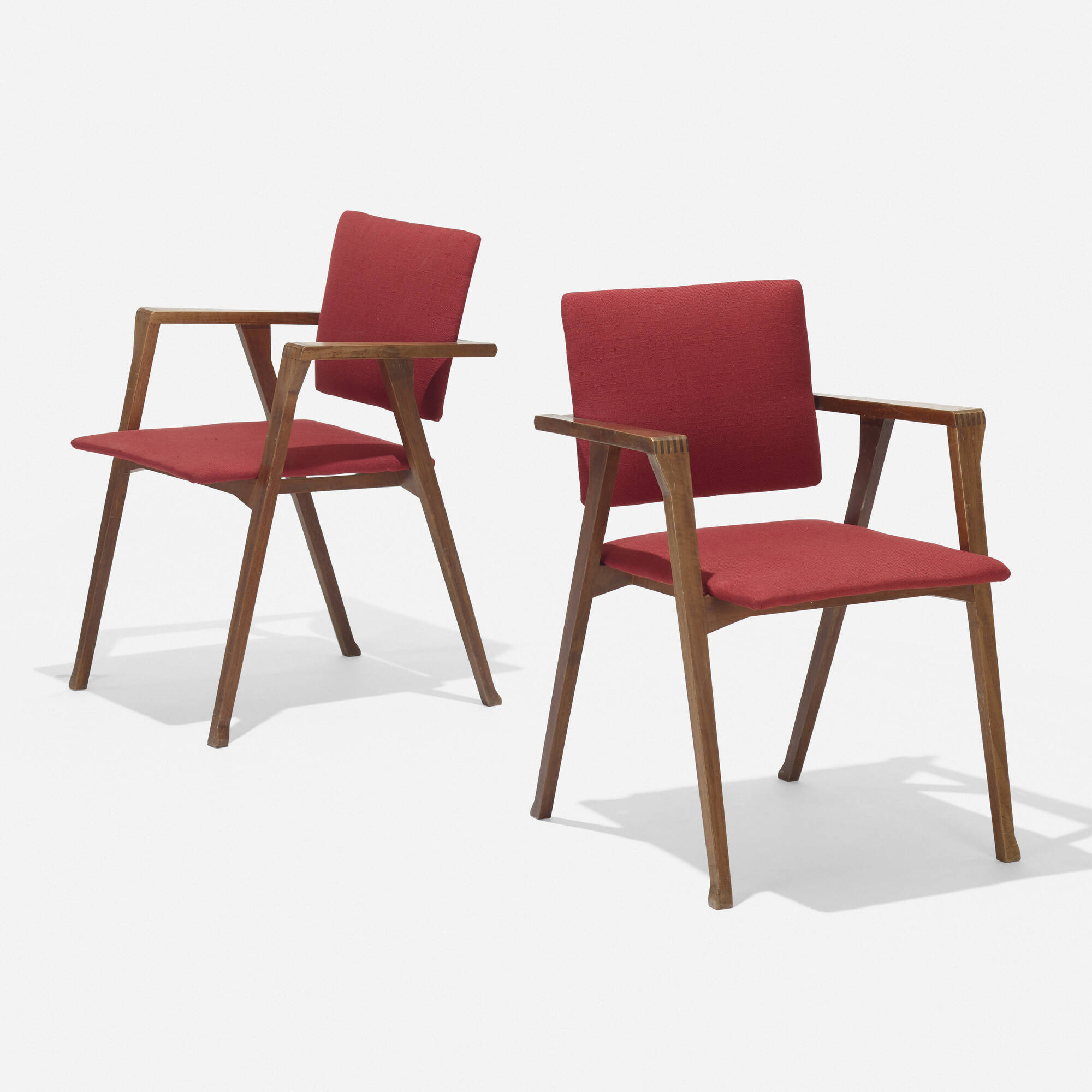 227: FRANCO ALBINI, Luisa chairs, pair < Design, 31 March 2022 < Auctions |  Wright: Auctions of Art and Design