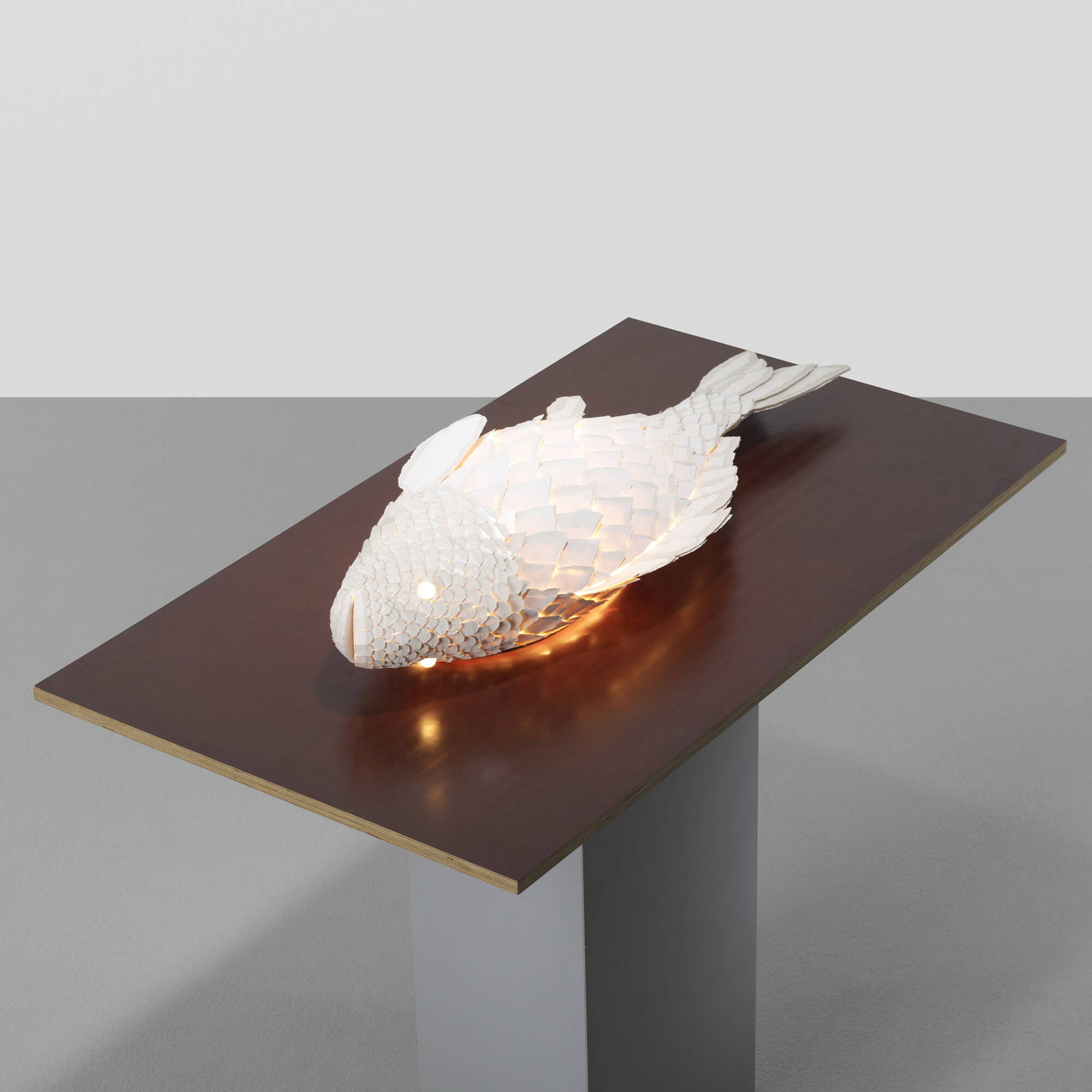 frank gehry fish lamp