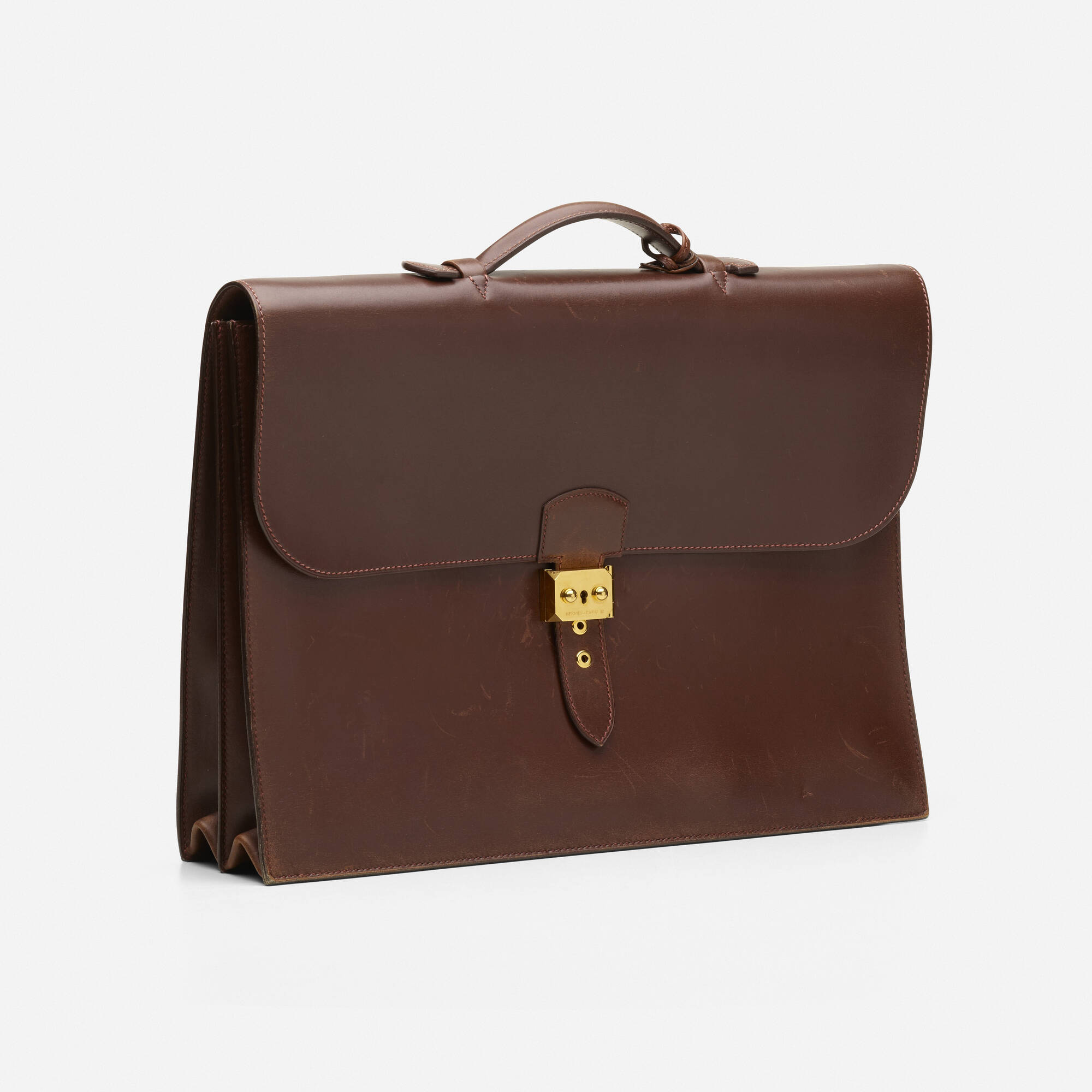 Hermes Sac A Depeches 41 Briefcase at Jill's Consignment
