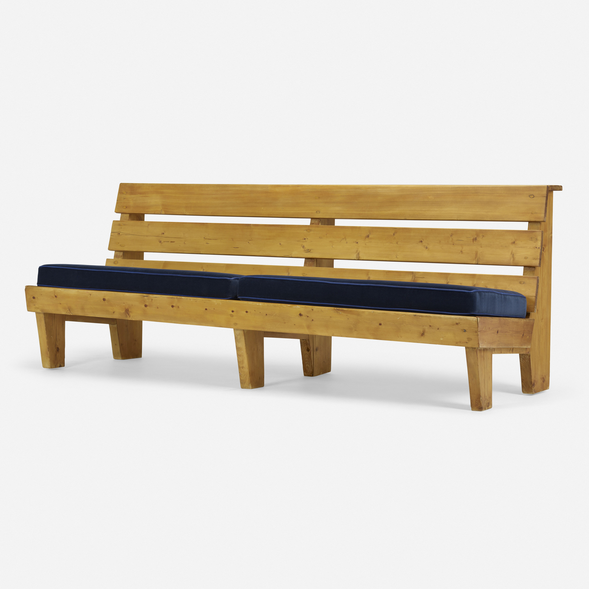 361: CHARLOTTE PERRIAND, Bench from Marie Blanche Hotel, Méribel < Design,  30 March 2023 < Auctions